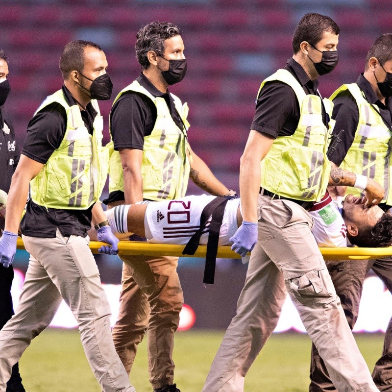 Alexis Vega fue llevado a un hospital de San José de Costa Rica