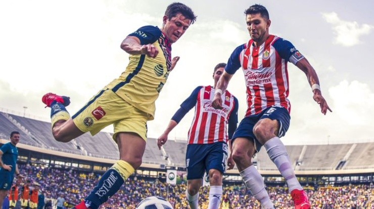 Chivas and América faced off in a friendly match during international break (Twitter @ClubAmerica).