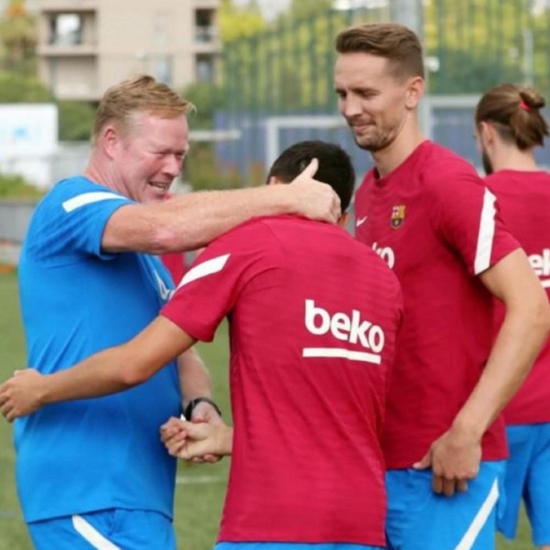 Estrella de Barcelona está de vuelta en los entrenamientos