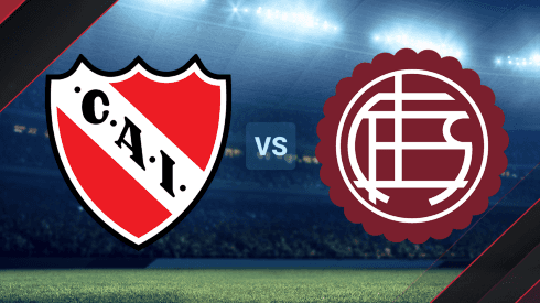 Independiente y Lanús se enfrentan por la Liga Profesional.