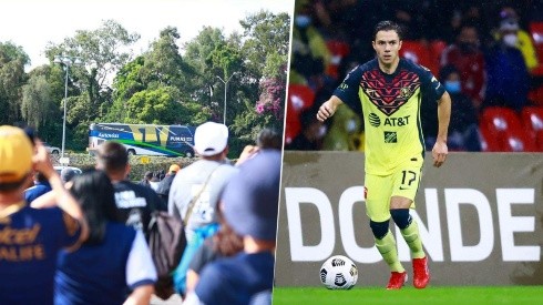 Sebastián Córdova se sobrepasó con fanáticos de Pumas