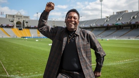 Pelé está se recuperando bem da cirurgia no intestino (Foto: Getty Images)