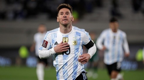 Messi marca o segundo para a Argentina e ultrapassa Pelé. (Foto: Getty Images)