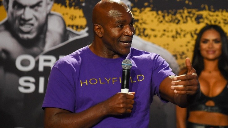 Holyfield le dejó un recado a Belfort