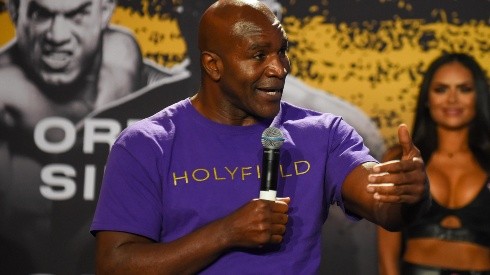 Holyfield le dejó un recado a Belfort