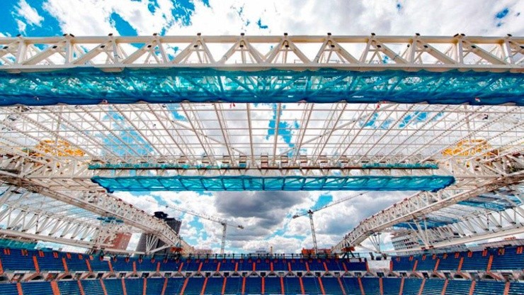 Remodelación estadio Santiago Bernabéu.