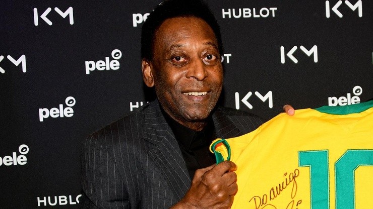 Pelé en sus últimas apariciones en público.