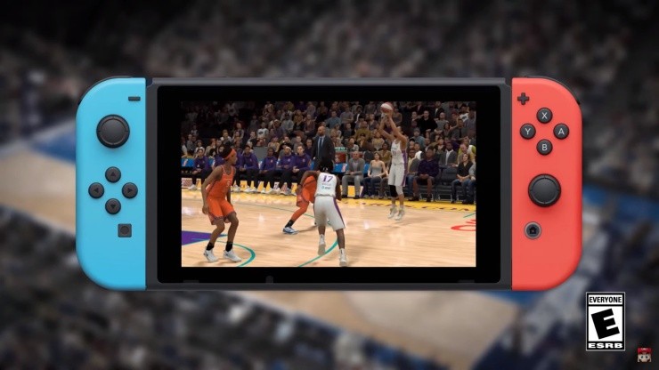 NBA 2K22 da un primer vistazo a su versión de Nintendo Switch