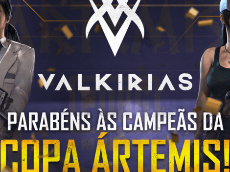 Valkirias eSports é a grande campeã da Copa Ártemis de PUBG Mobile