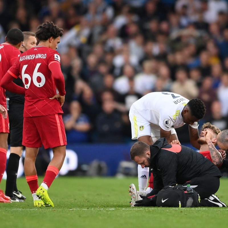 La escalofriante fractura de Harvey Elliott