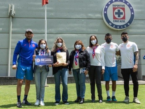 Cruz Azul hizo su aporte para los damnificados de Hidalgo