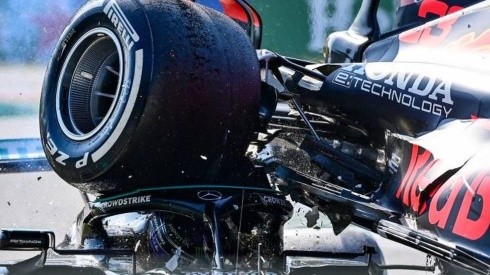 Halo salva a vida de Lewis Hamilton neste domingo na Itália