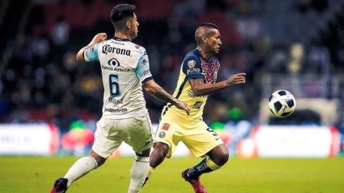 Pedro Aquino fue titular y figura en una nueva victoria del América por (2-0) ante Mazatlán FC