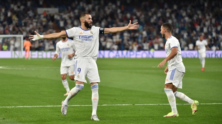 Benzema fue autor de un hat-trick.