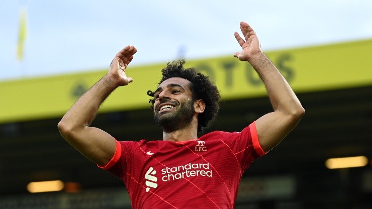 Mohamed Salah alcanzó los 100 goles en la Premier League.