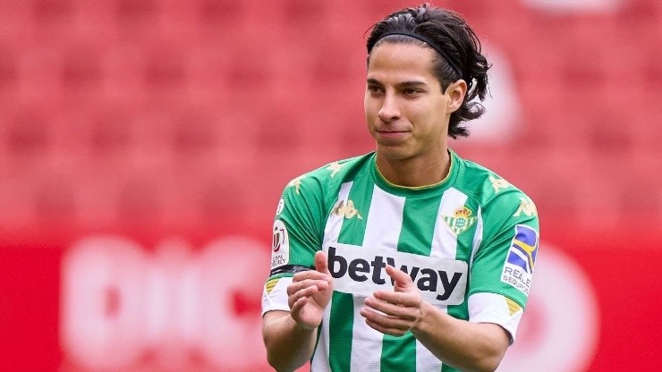 El salario de Diego Lainez en Betis. Getty.