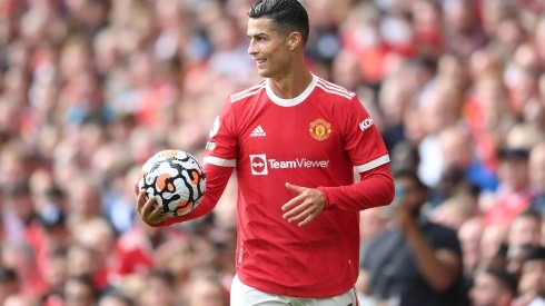 Cristiano Ronaldo en su redebut en Manchester United.