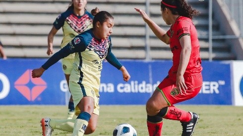 América Femenil empató 1 a 1 con Juárez.