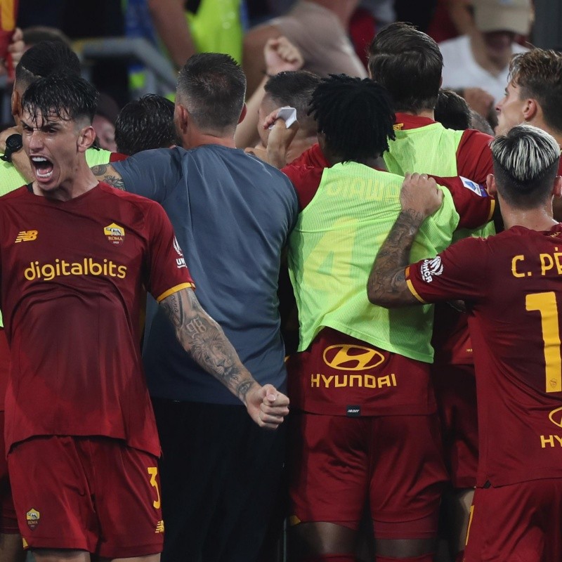 La eufórica celebración de Mourinho con el gol sobre la hora