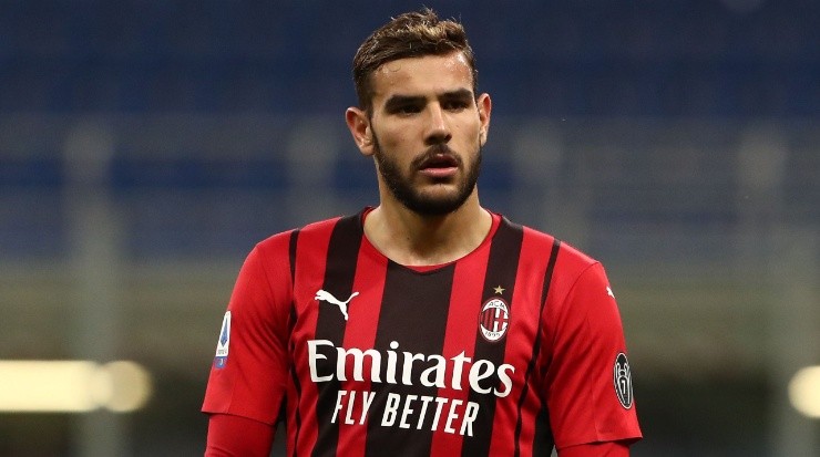 Theo Hernandez of Milan. (Getty)