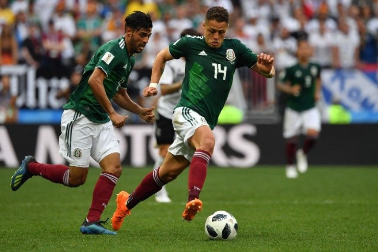 Chicharito Hernández habló sobre su futuro en el Tri. Getty.
