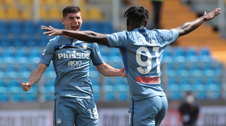 Atalanta celebration