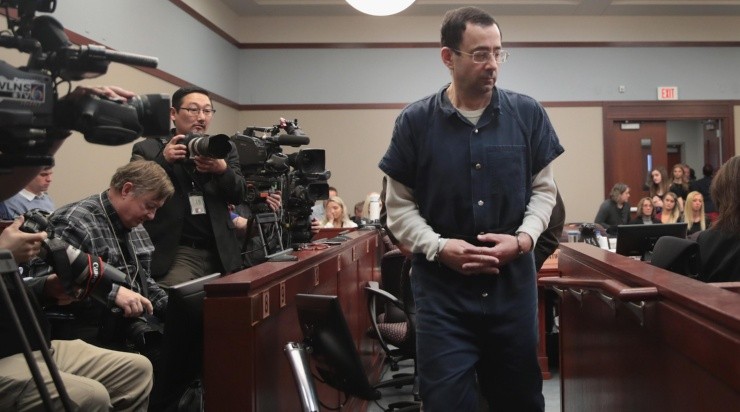Larry Nassar, condenado por múltiples casos de abuso sexul (Getty Images)