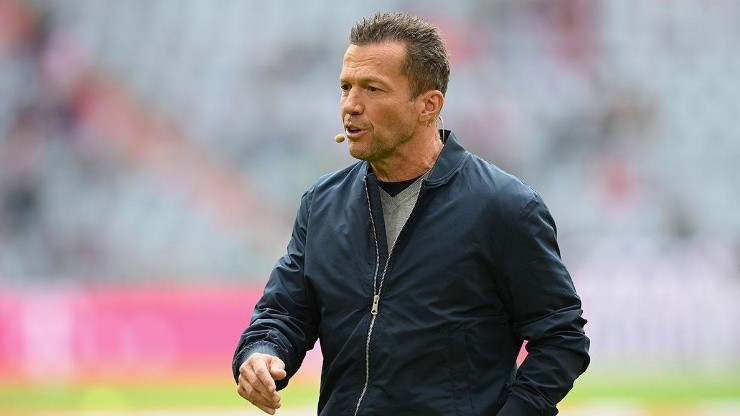 Lothar Matthäus en el Allianz Arena.