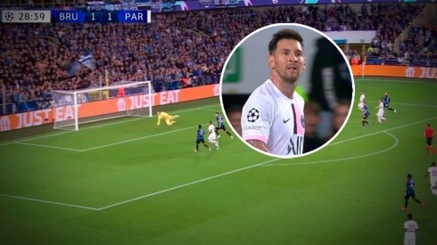 VIDEO: El travesaño le negó a Messi su primer gol con el PSG
