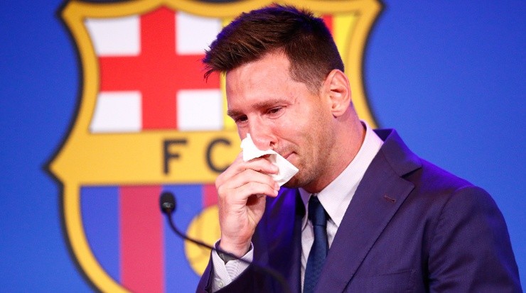 Lionel Messi&#039;s acrimonious exit from Barcelona left the Argentine star in tears when saying goodbye. Now, the Spanish giant must recover and attempt to fill his shoes (Getty Images).