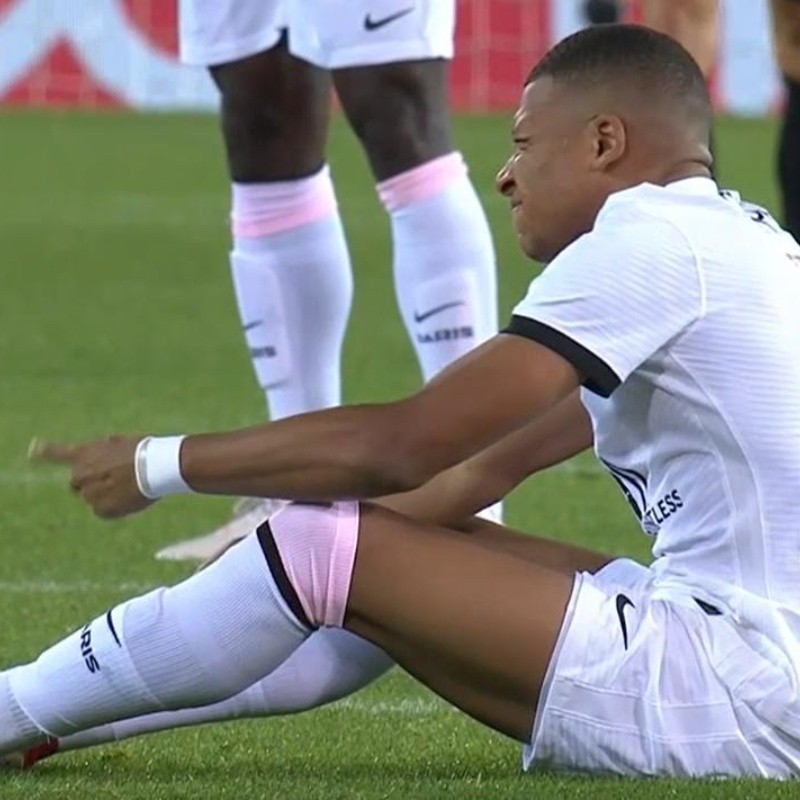 Lesión de Kylian Mbappé y dolor de cabeza para PSG