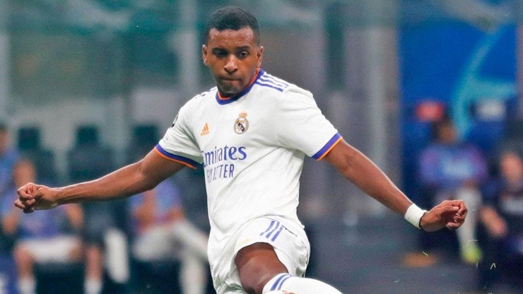 Rodrygo, autor del gol de Real Madrid.