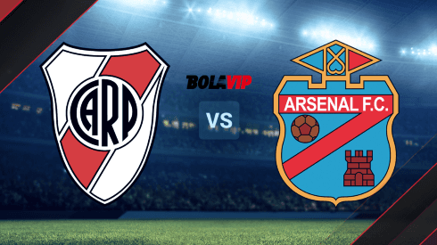 River Plate vs. Arsenal de Sarandí por la Liga Profesional.