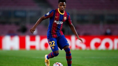 Ansu Fati, jugador del Barcelona.