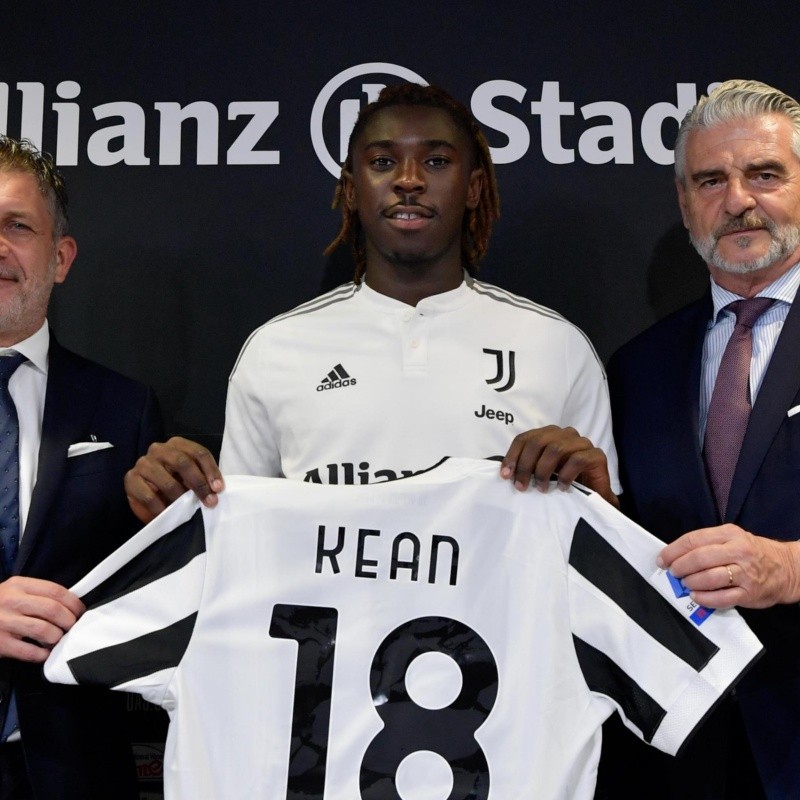 Kean: "No siento la presión por sustituir a Cristiano"