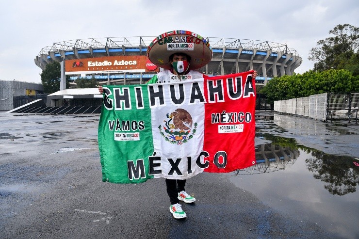 La afición no pudo estar en el estadio Azteca ante Jamaica (foto: Imago7)
