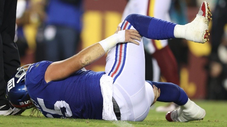 Nick Gates, tacle ofensivo de New York Giants (Foto: Getty Images)