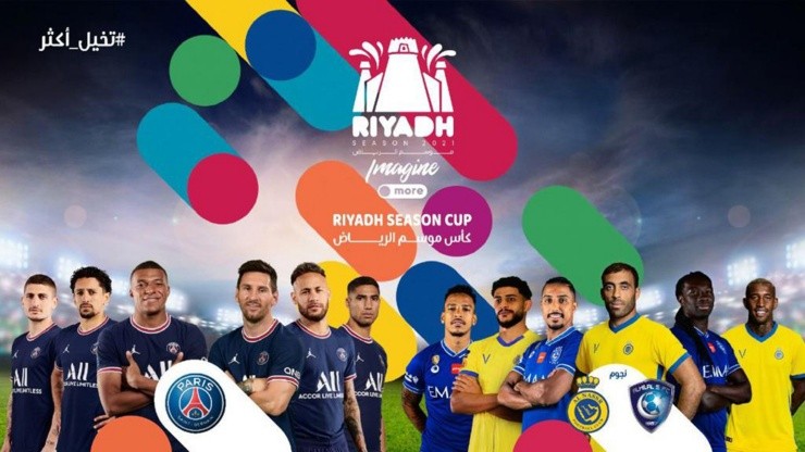 El PSG de Messi, Neymar y Mbappé jugará una exhibición ante estrellas de Al Hilal y Al Nassr