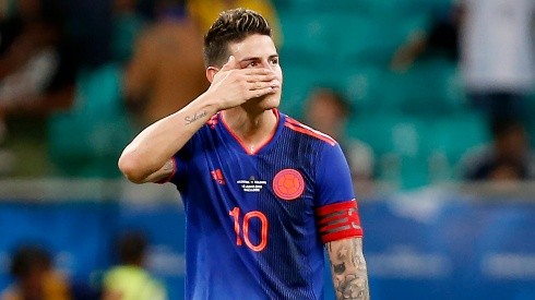 Júbilo inmortal: James Rodríguez fue bloqueado por la Selección Colombia