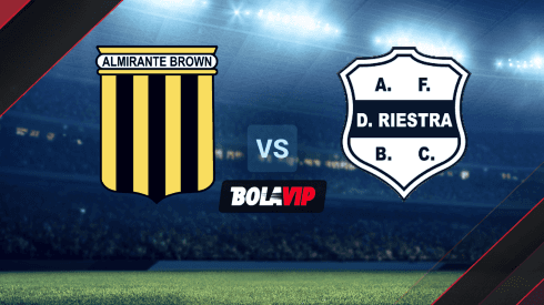 Qué canal transmite Almirante Brown vs. Deportivo Riestra por la Primera Nacional