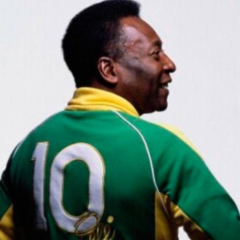 El mensaje alentador de Pelé en sus redes sociales sobre su salud