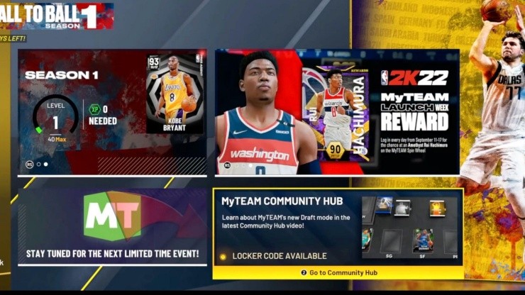 NBA 2K22: Nuevo código con recompensas gratuitas disponible por tiempo limitado