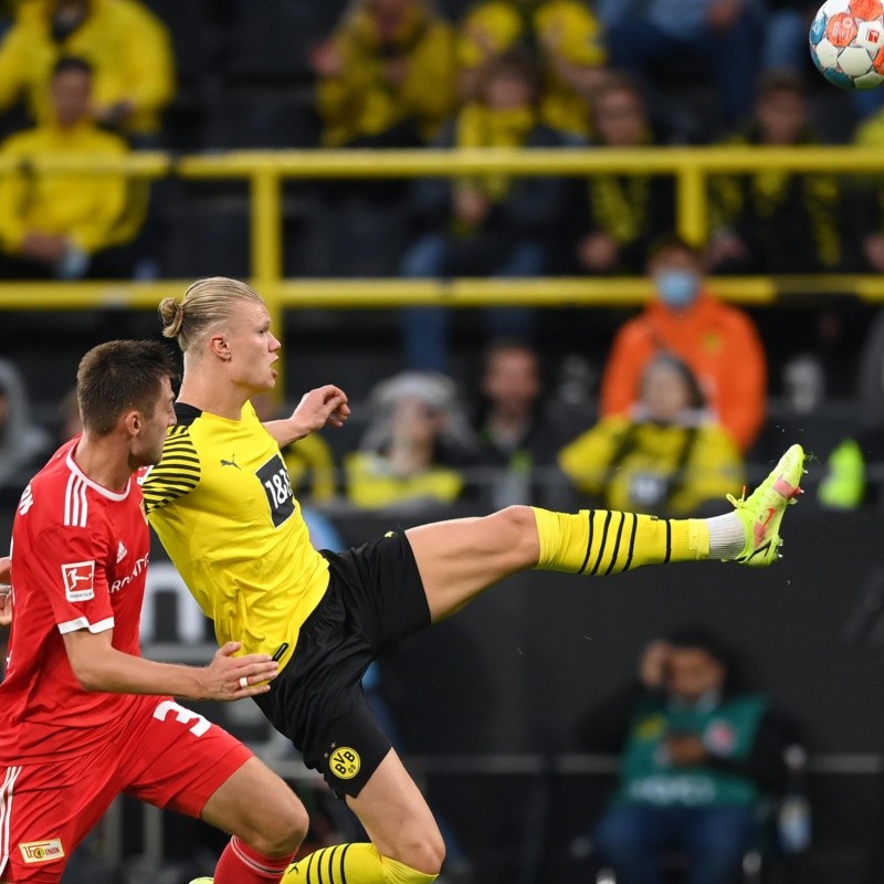 Genialidad pura: el golazo de Erling Haaland para el triunfo de Dortmund