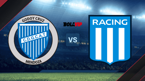 Godoy Cruz vs. Racing Club por los octavos de Final de la Copa Argentina.