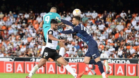 El gol de Karim Benzema que le dio el triunfo a Real Madrid.