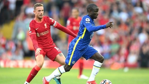 Jordan Henderson y N'Golo Kanté