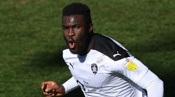 Daryl Dike spent the second half of the 2020-21 season at Barnsley on loan. (Getty)