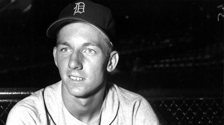 Al Kaline played his entire 22-year MLB franchise with Detroit, where he won the 1968 World Series (Twitter @Tigers).