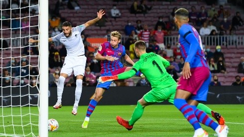 El gol de Domingos Duarte para Granada.