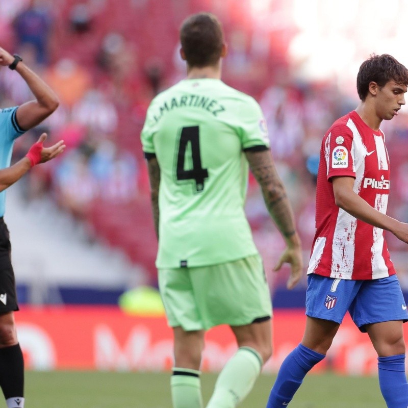 Joao Félix suspendido por 2 partidos